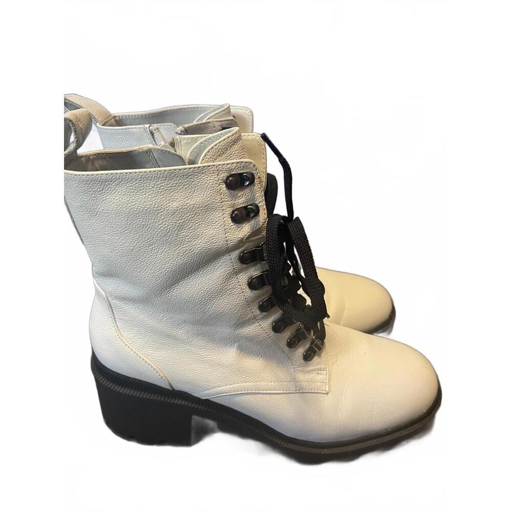 Nordstrom BP leather combat boots